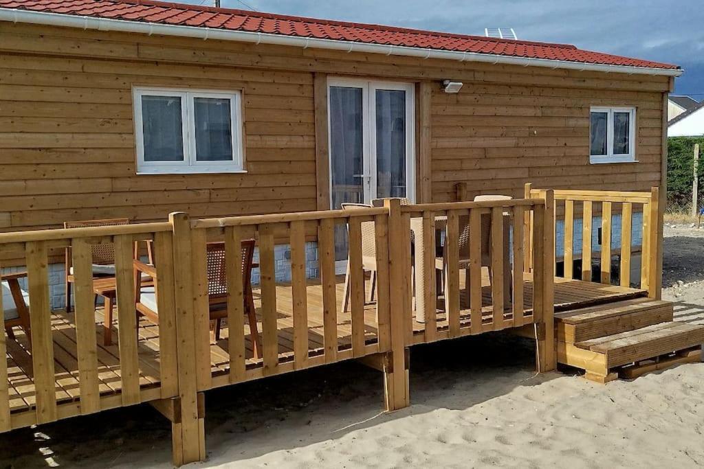Berck-Plage - 2 Hebergements Insolites Tiny House De 2 A 8 Personnes Ngoại thất bức ảnh