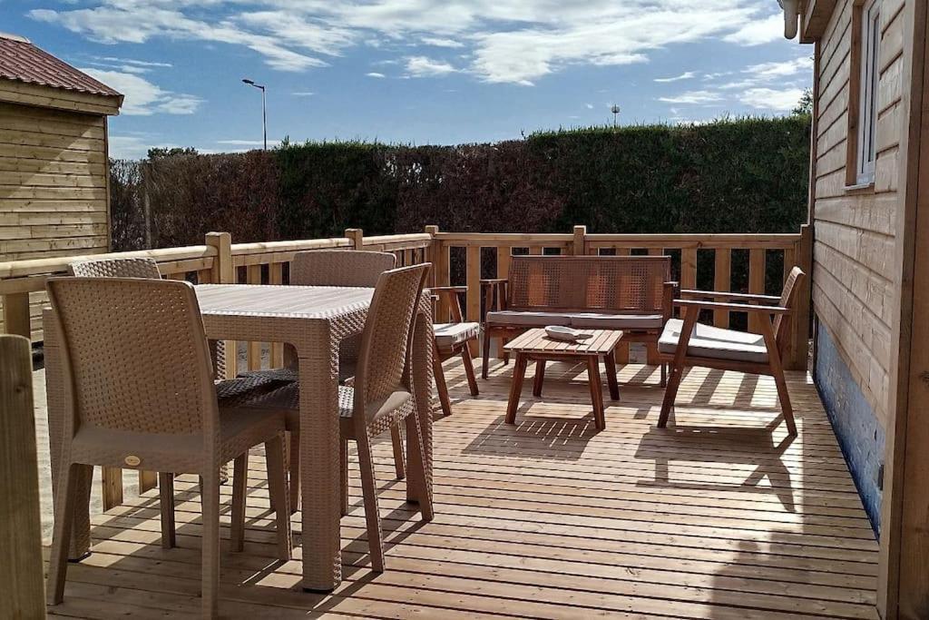 Berck-Plage - 2 Hebergements Insolites Tiny House De 2 A 8 Personnes Ngoại thất bức ảnh