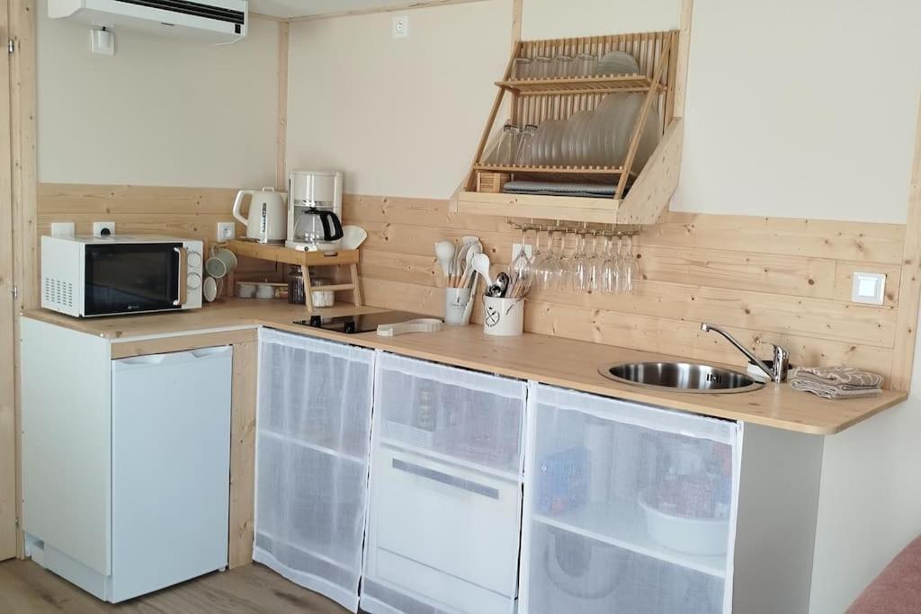 Berck-Plage - 2 Hebergements Insolites Tiny House De 2 A 8 Personnes Ngoại thất bức ảnh