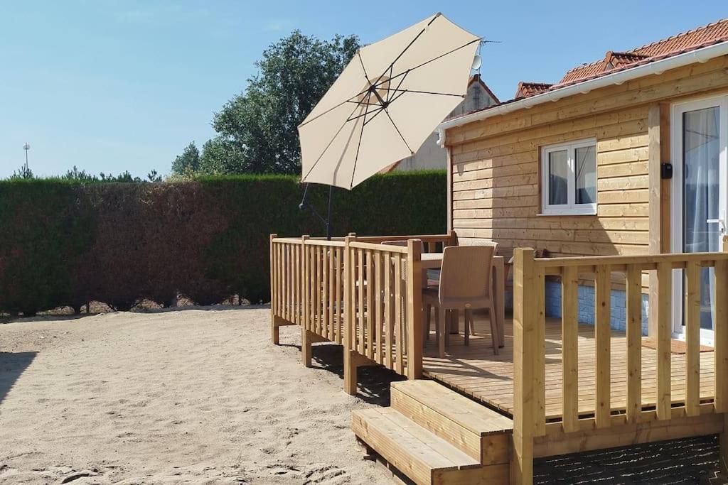 Berck-Plage - 2 Hebergements Insolites Tiny House De 2 A 8 Personnes Ngoại thất bức ảnh