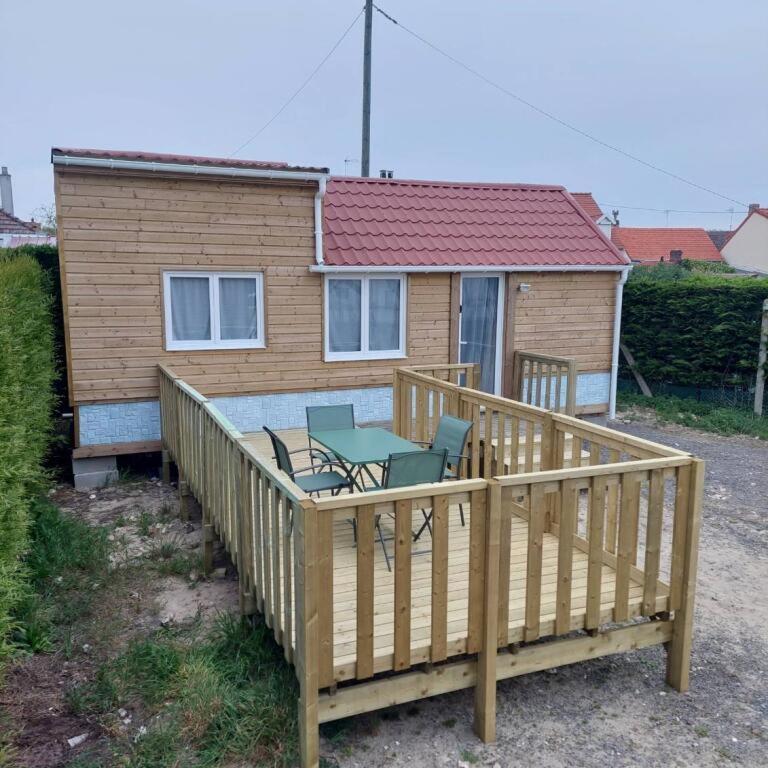Berck-Plage - 2 Hebergements Insolites Tiny House De 2 A 8 Personnes Ngoại thất bức ảnh